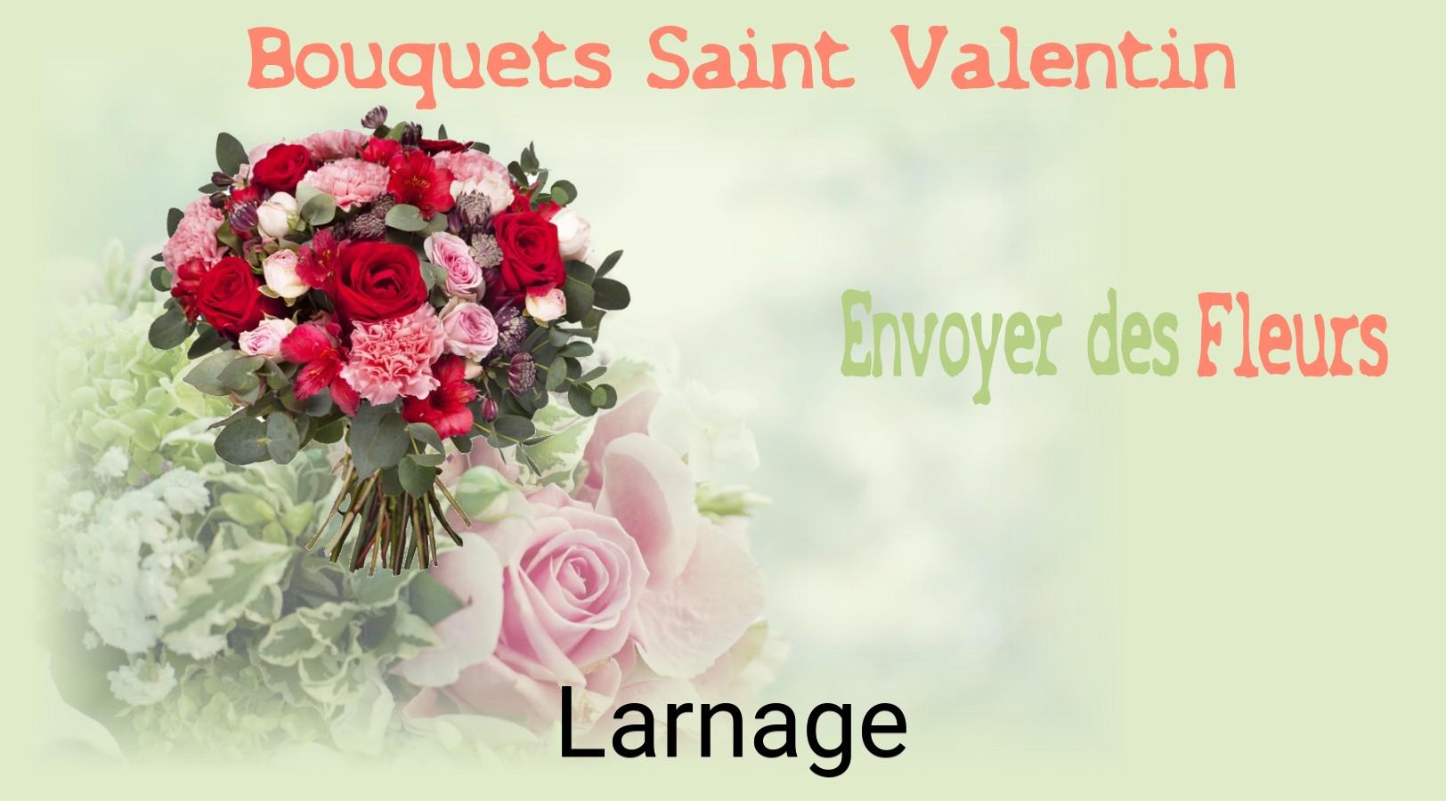 Roses de Saint-Valentin livrées à Larnage
